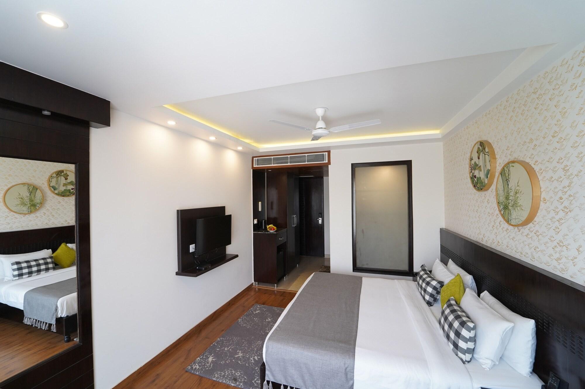 Rockland Hotel, C.R Park Nuova Delhi Esterno foto